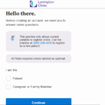 Create a Lexington Clinic Patient Portal Account